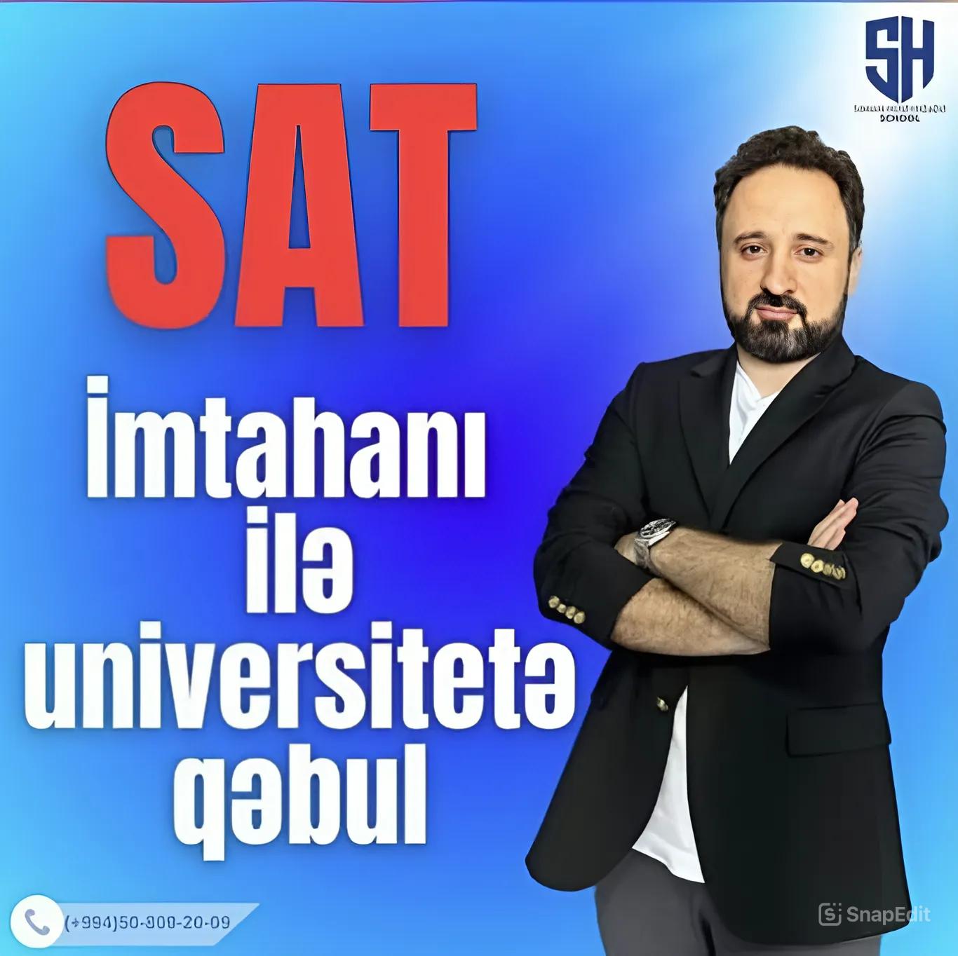 SAT imtahanı ilə universitetə qəbul!